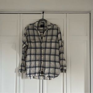 Abercrombie & Fitch Flannel Size Large